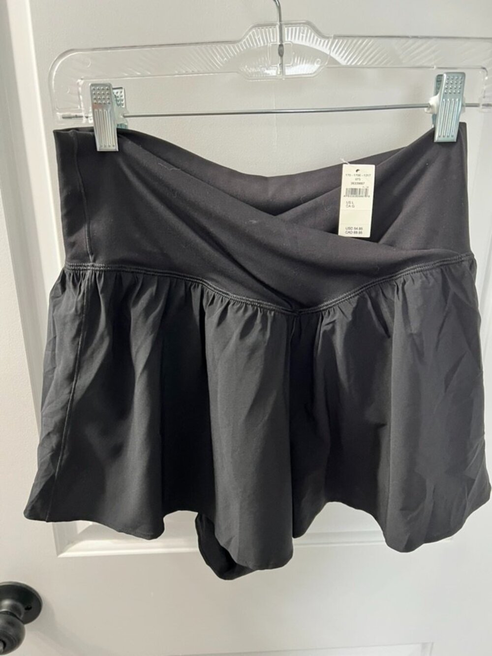 Offline by Aerie Black Athletic Skort Size Large NWT